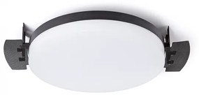 RENDL COIMBRA zápustné svietidlo čierna 230V LED 24W 3000K R12527