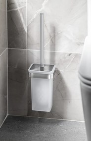 Gedy Gedy, SAMOA WC kefa závesná, mliečne sklo, chróm, A83313
