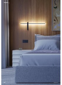 Redo 01-4673 - LED nástenné svietidlo TANGENT LED/6W/230V CRI 90 čierna