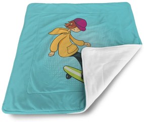 Sablio Deka pre bábätko Skejťák - 90x120 cm