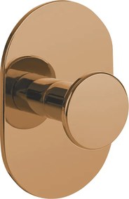Laveo Kúpeľňový háčik Miri - ALM_811S, ružové zlato lesk