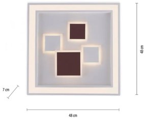 Paul Neuhaus 6283-16 - LED Stmievateľné svietidlo ELIZA LED/30W/230V + LED/18,5W