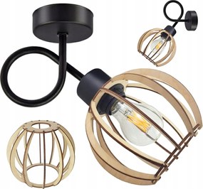 MALÁ ZÁVESNÁ LAMPA LOFT S GUĽOVÝM OBALOM