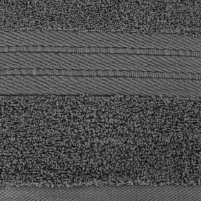 BAVLNENÝ UTERÁK KAYA 50X90 CM TMAVOSIVÁ