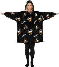 Mikinová televízna deka NHL Pittsburgh Penguins – veľ. S