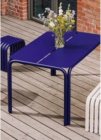 Kovový záhradný jedálenský stôl 84x135 cm Nokk – noo.ma