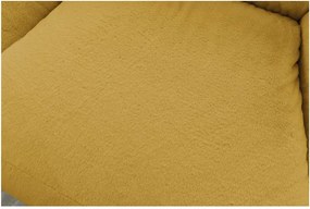 Žltý sedací vak z umelej kožušiny Lilibet – Bobochic Paris