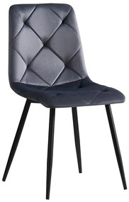 Stolička Kai TC-2073 sivá