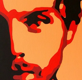 Ručne maľovaný POP Art obraz Coldplay | rôzne rozmery