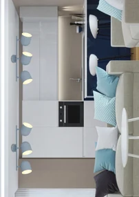 Candellux AZURO Spot 3X40W E27 Gray Mat 93-63229