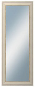 DANTIK - Zrkadlo v rámu, rozmer s rámom 60x160 cm z lišty GREECE biela (2639)