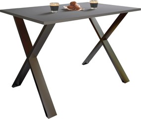 XXXLutz PÍSACÍ STÔL, antracitová, čierna, 160/80/76 cm MID.YOU - Online Only kancelárie - 000657055903