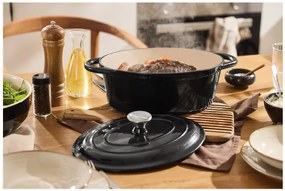 Silvercrest®  Liatinový pekáč, 4,8 l (čierna)  (100393103)