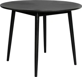 WL-Living Fabio okruhlý jedálenský stôl - Čierna, 100 cm