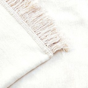 BAVLNENÁ DEKA COTTON CLOUD 150X200 CM BIELA