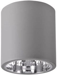 Bodové svietidlo JUPITER 1xE27/20W/230V pr. 16,5 cm šedá