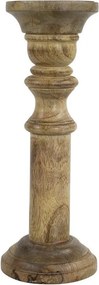 Drevený svietnik Mana z mangového dreva M - 11 * 11 * 30cm