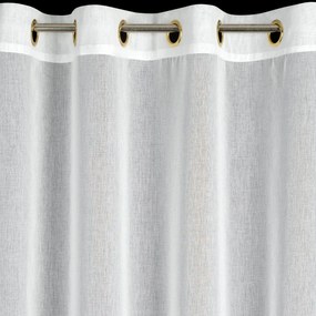 ZÁCLONA NA KRÚŽKOCH MARTA 140X250 CM VZOROVANÁ