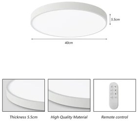 Immax NEO 07251L -LED Stmievateľné svietidlo SEMPLICI 36W/230V Wi-Fi Tuya bílá+ DO