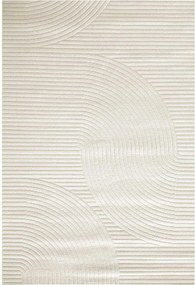 TZ Sivý obdĺžnikový geometrický koberec Strado Polo Path Grey vzor pruhy Rozmer: 120x170 cm
