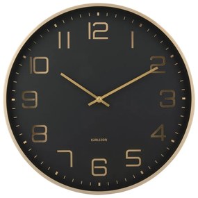 Nástenné hodiny ø 40 cm Elegance Glow – Karlsson