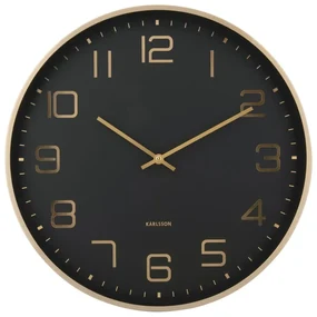 Nástenné hodiny ø 40 cm Elegance Glow – Karlsson