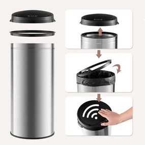 Senzorový odpadkový kôš 30L
