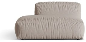 Béžový modul pohovky (ľavý roh) Martina – Micadoni Home