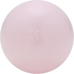 Samostatné loptičky 50 ks - perleťovo ružová