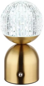 Globo 21007M-LED Stm. dot. stol. lampa JULSY LED/2,5W/3,7V 2700/4000/6500K mosadz