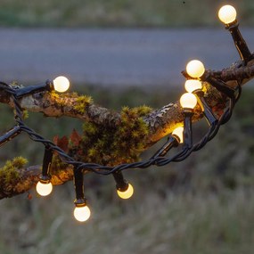 Vonkajšia svetelná LED reťaz Star Trading Berry Mini, dĺžka 6 m