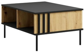 Konferenčný stolík Rimini 07 čierna/artisan