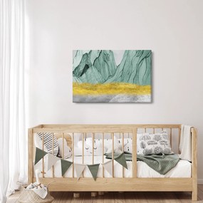 Obraz - Smaragdové hory N⁰1 (90x60 cm)