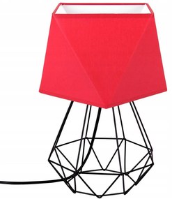 Stolová lampa DIAMOND 1, 1x textilné tienidlo (výber z 12 farieb), (výber z 3 farieb konštrukcie)