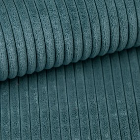 Petrolejová rohová pohovka SMART COSARO, obojstranná + 2 vankúšiky ZDARMA