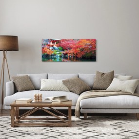 Obraz - Orientálna krajina (120x50 cm)