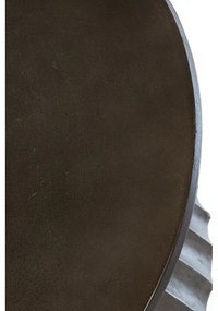 Kovový okrúhly odkladací stolík ø 70 cm Veglia – Light &amp; Living