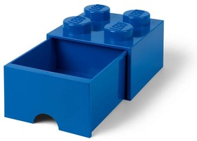 Modrý úložný box so zásuvkou LEGO®