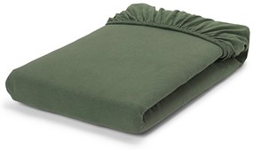 Zimná džersejová napínacia posteľná plachta, dvojposteľ