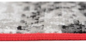 Kusový koberec PP Elpa šedočervený 250x350cm