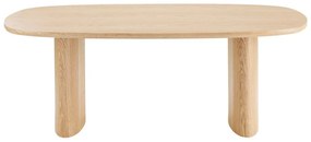 Jedálenský stôl v dekore jaseňa 110x210 cm Serra – House Nordic