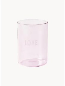 Dizajnový pohár na vodu Favourite LOVE