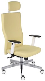 Grospol - Kancelárská stolička Team Plus HD W Chrome