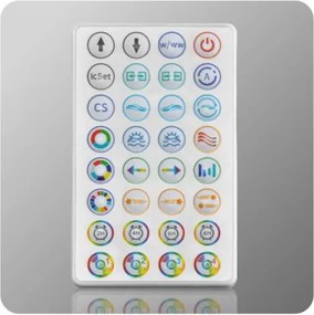 Herný rohový stôl Hero 6.0 RGB čierny