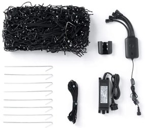 Twinkly TWP01KSPP-BEU - LED RGBW Vonkajší vianočný strom TREE 1000xLED IP44 Wi-Fi