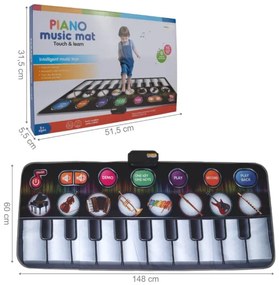 Interaktívna podložka piáno