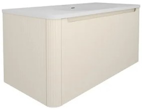 Kúpeľňová skrinka s umývadlom Naturel Austen 99x47,5x45 cm light pine mat AUSTEN100LP