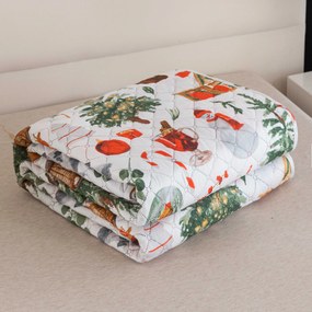 Prehoz na posteľ FESTIVE MAGIC, farebný Rozmer: 170 x 210 cm