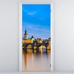 Fototapeta na dvere - Karlov most (95x205cm)