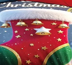 Obliečky Homa REMY CHRISTMAS SOCK 3-dielna sada 140x200 cm